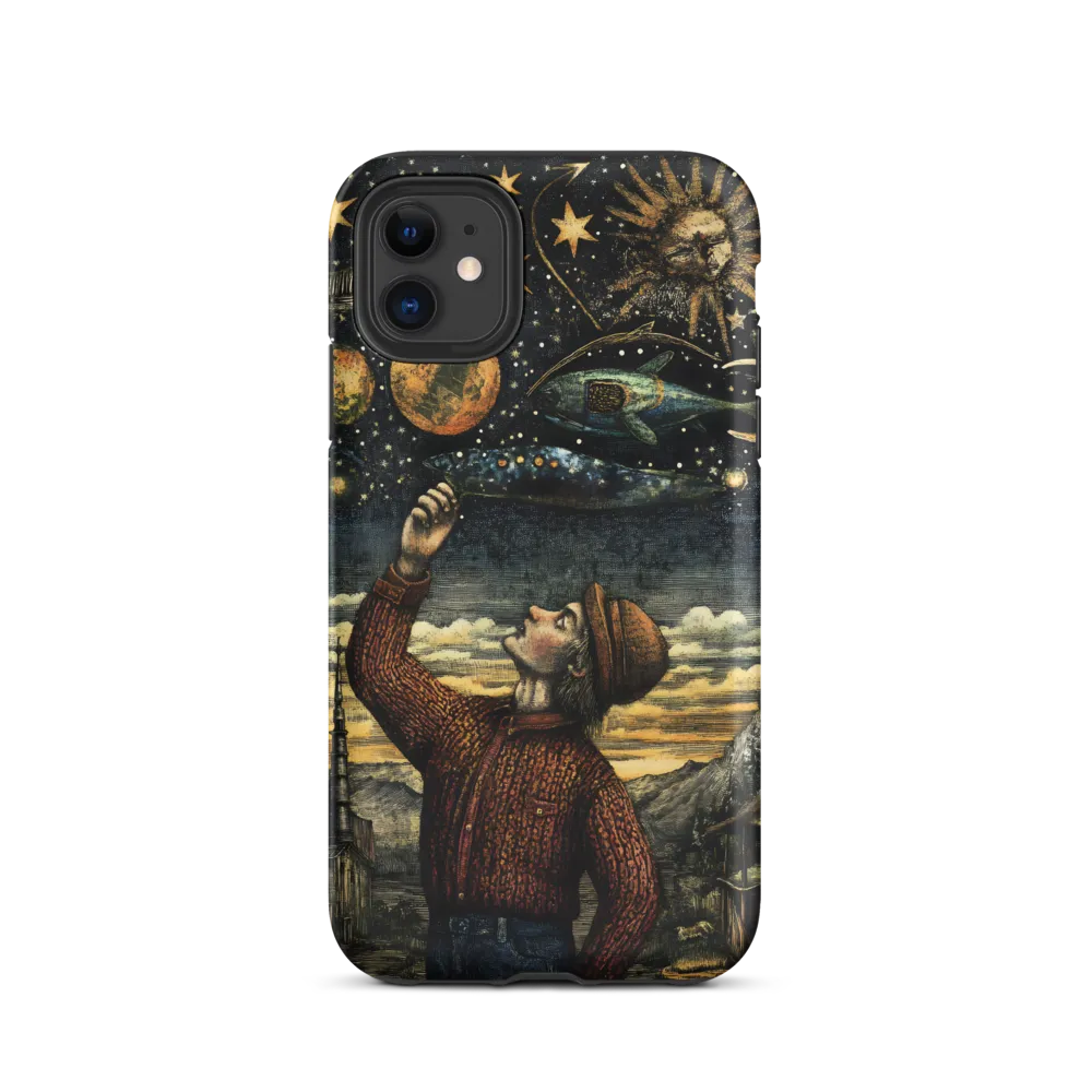 Cosmic Curiosity: A Journey Beyond Earth | Phone Case |  11 | Tough Case | Matte