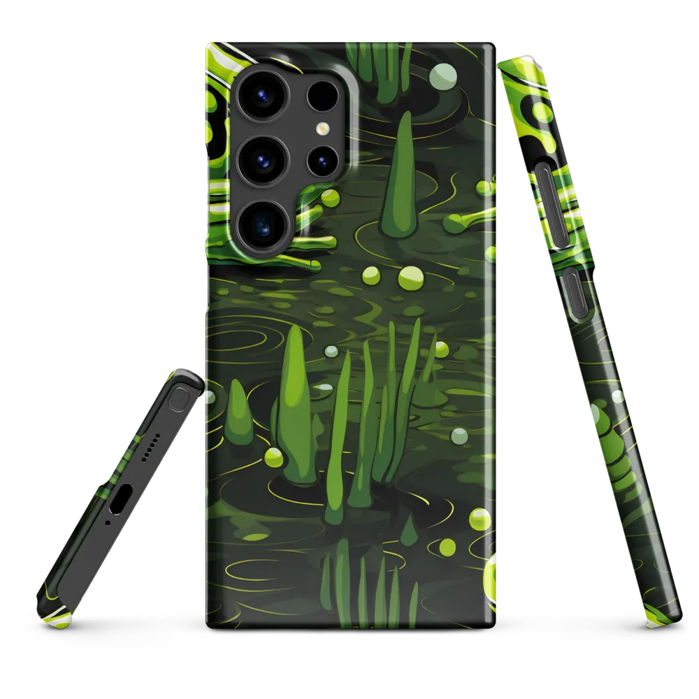 Green Harmony: Life Beneath the Surface