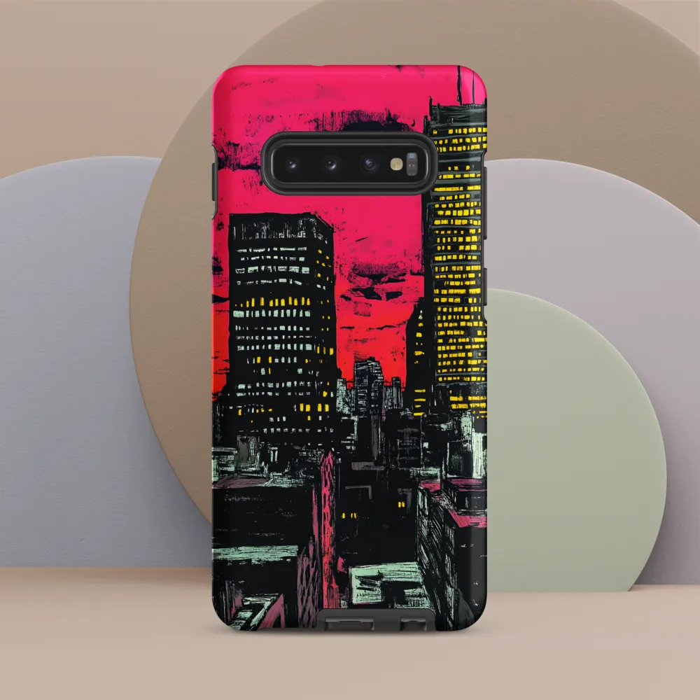 Urban Pulse at Dusk