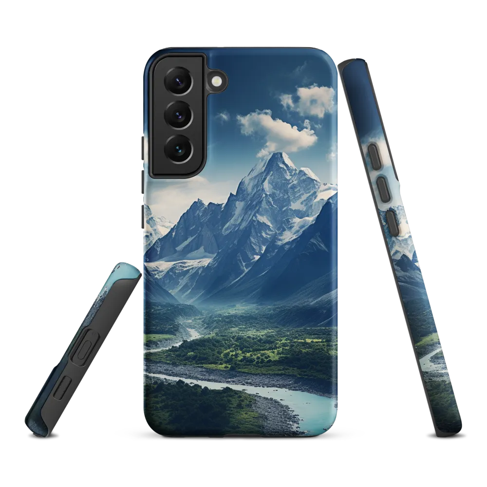 Majestic Serenity: A Landscape of Mountains and Rivers
