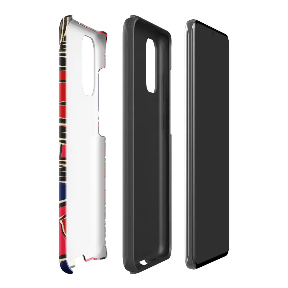 Dynamic Geometric Harmony | Phone Case |  S20 Plus | Tough Case | Glossy