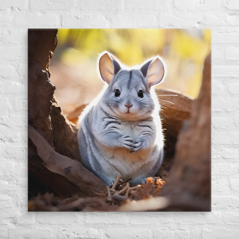 Gentle Whispers of Nature: The Chinchilla