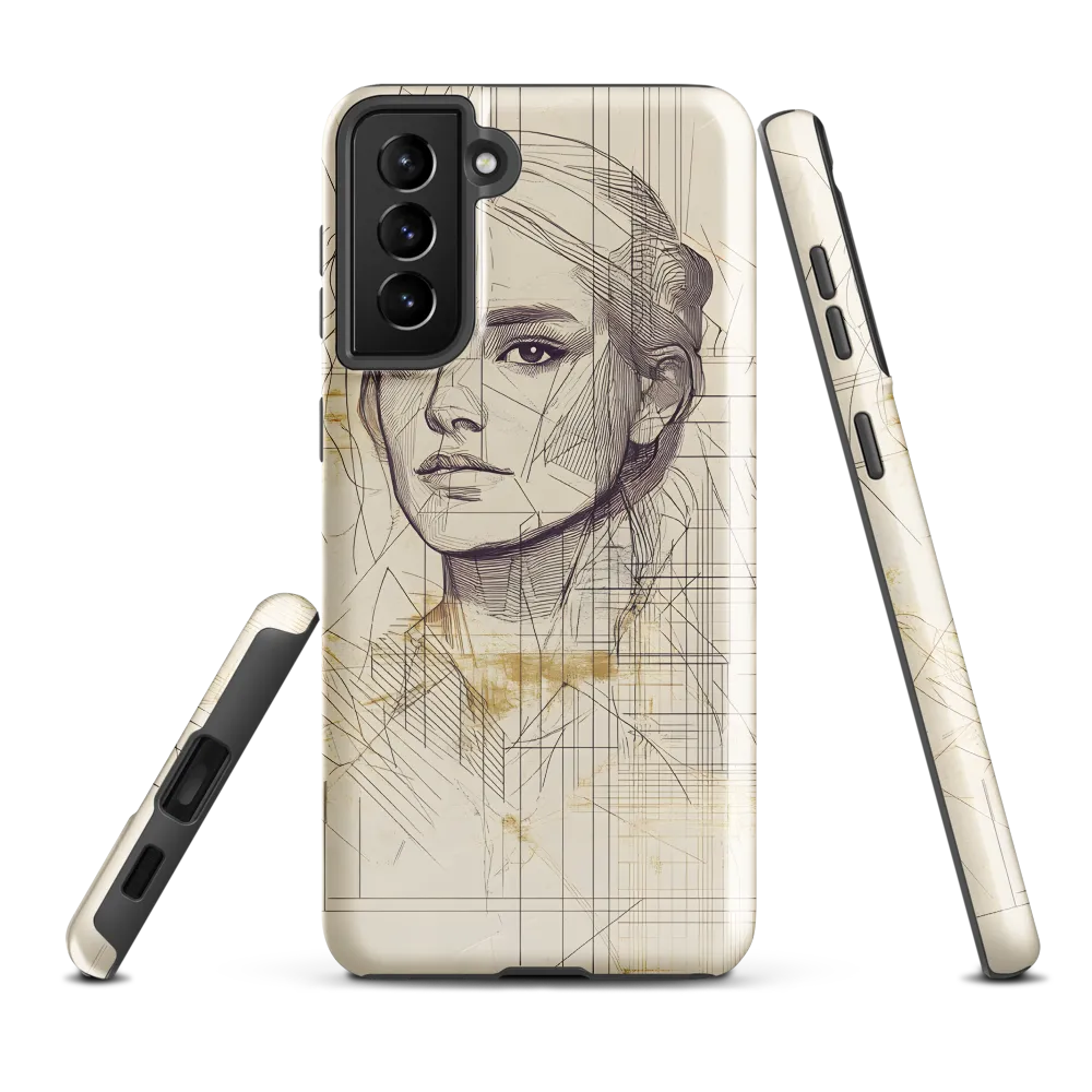 The Geometry of Reflection | Phone Case |  S21 Plus | Tough Case | Glossy