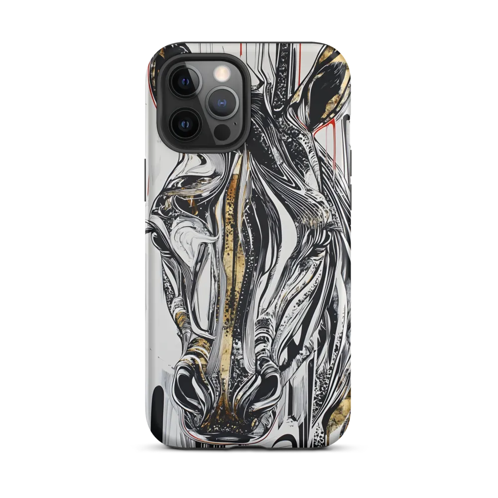 Ethereal Majesty: The Abstract Zebra