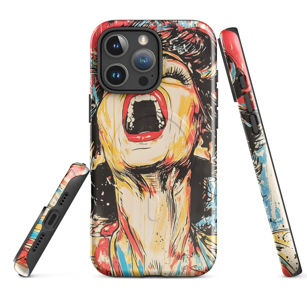 The Cry of Color | Phone Case |  16 Pro Max | MagSafe® Tough Case | Glossy