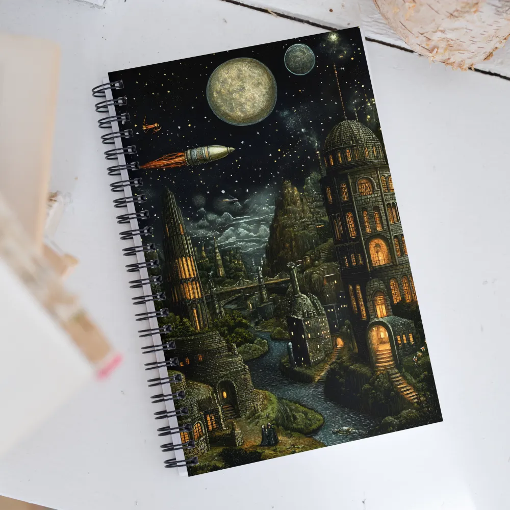 Celestial Dreams | Spiral Notebook