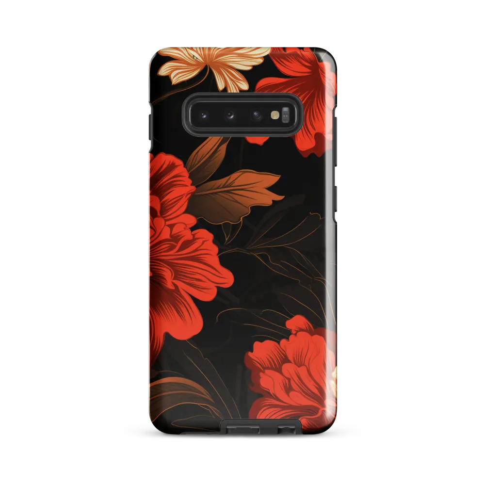 Elegance in Bloom | Phone Case |  S10 Plus | Tough Case | Glossy