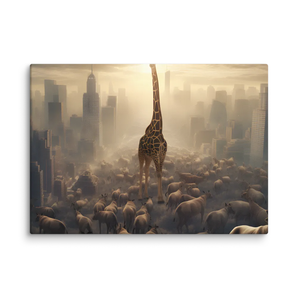 Urban Serengeti: A Giraffe's Perspective