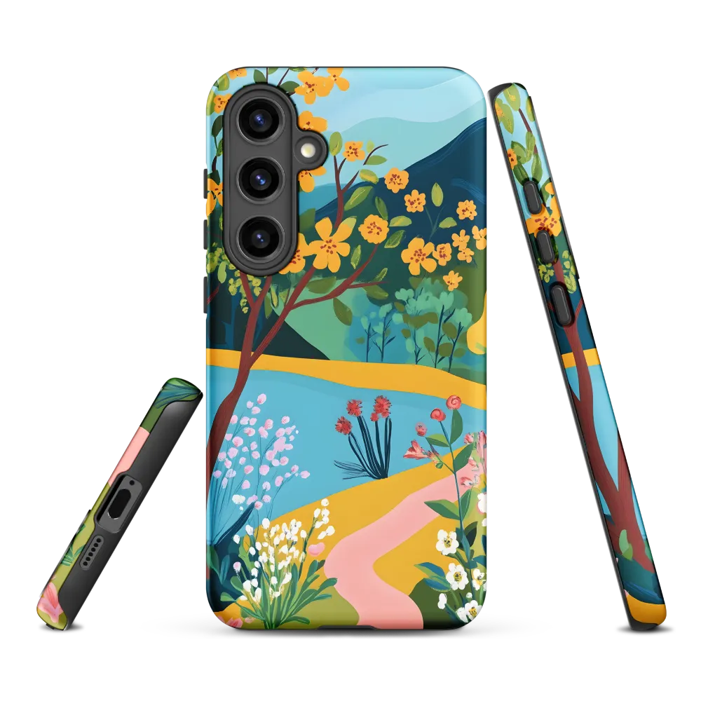 Blossoms by the Tranquil Waters