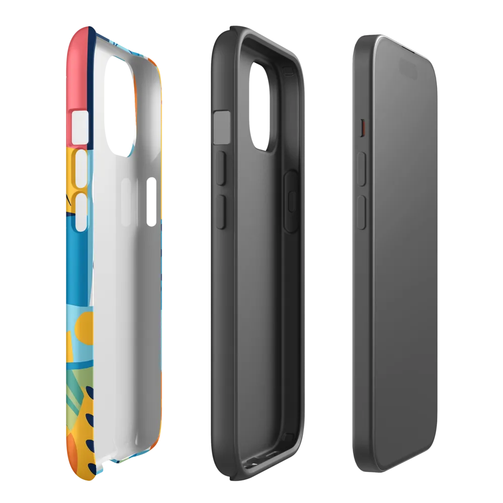 Vibrant Geometric Visage