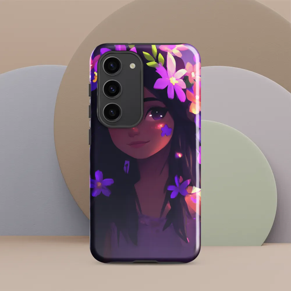 Whispers of Blossoms | Phone Case |  S23 | Tough Case | Glossy
