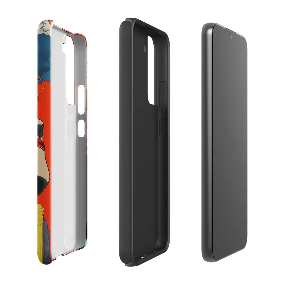 Eruption of Power | Phone Case |  S22 Plus | Tough Case | Glossy