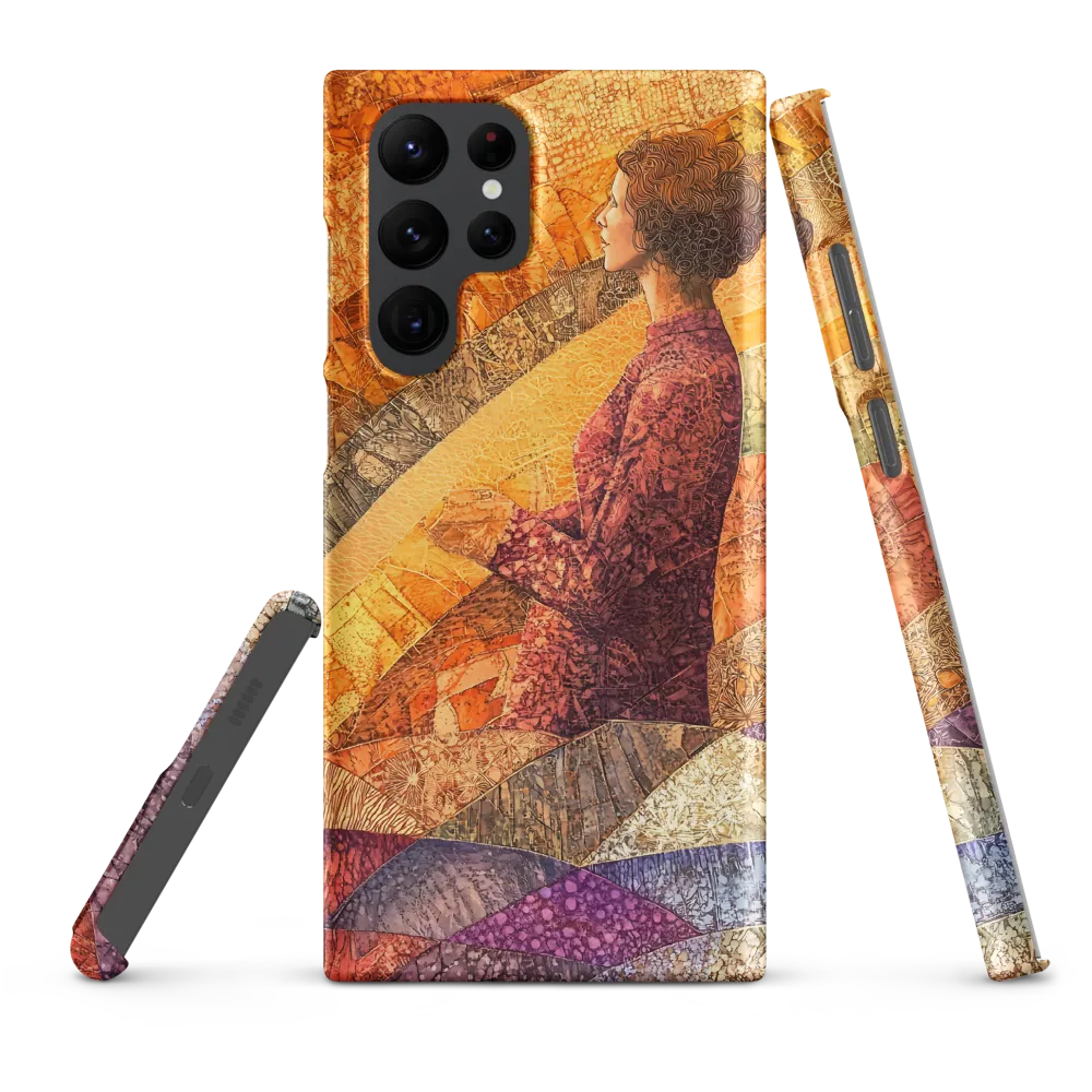 Whispers of Contemplation | Phone Case |  S22 Ultra | Snap Case | Matte