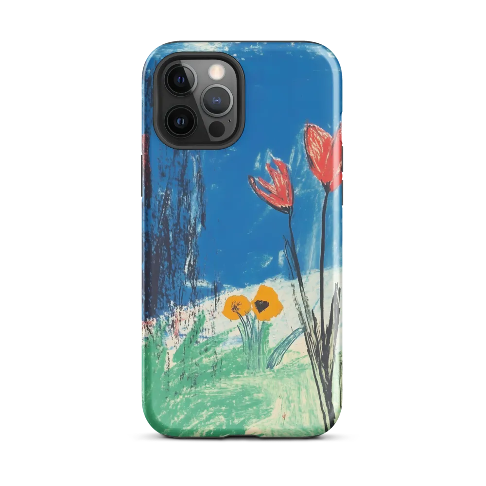 Joyful Blossoms in Blue