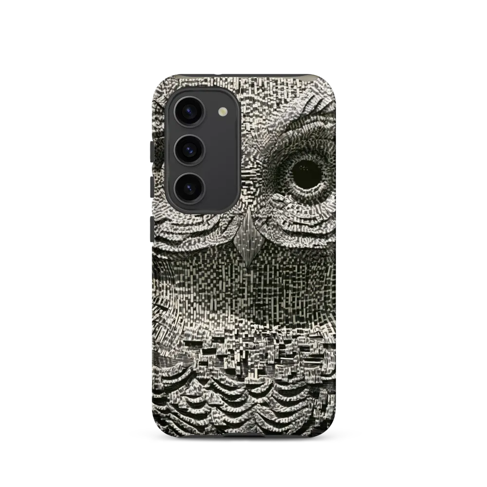 Intricate Owl of Textures