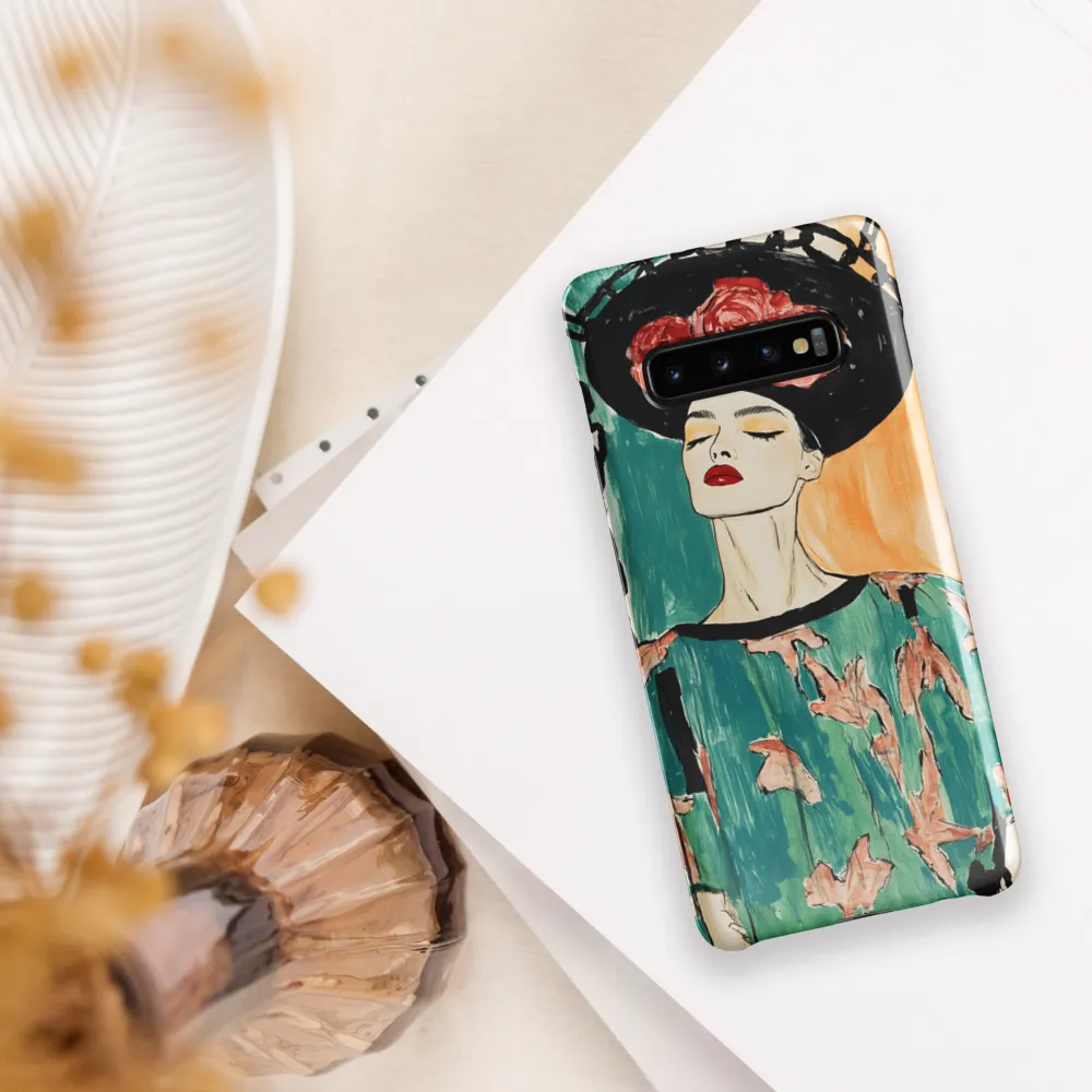 Portrait of Elegance | Phone Case |  S10 Plus | Snap Case | Glossy