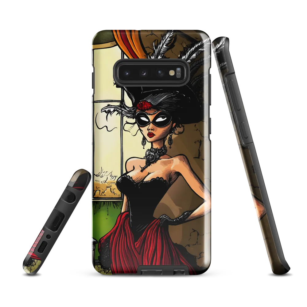 Chic Enigma | Phone Case |  S10 Plus | Tough Case | Glossy