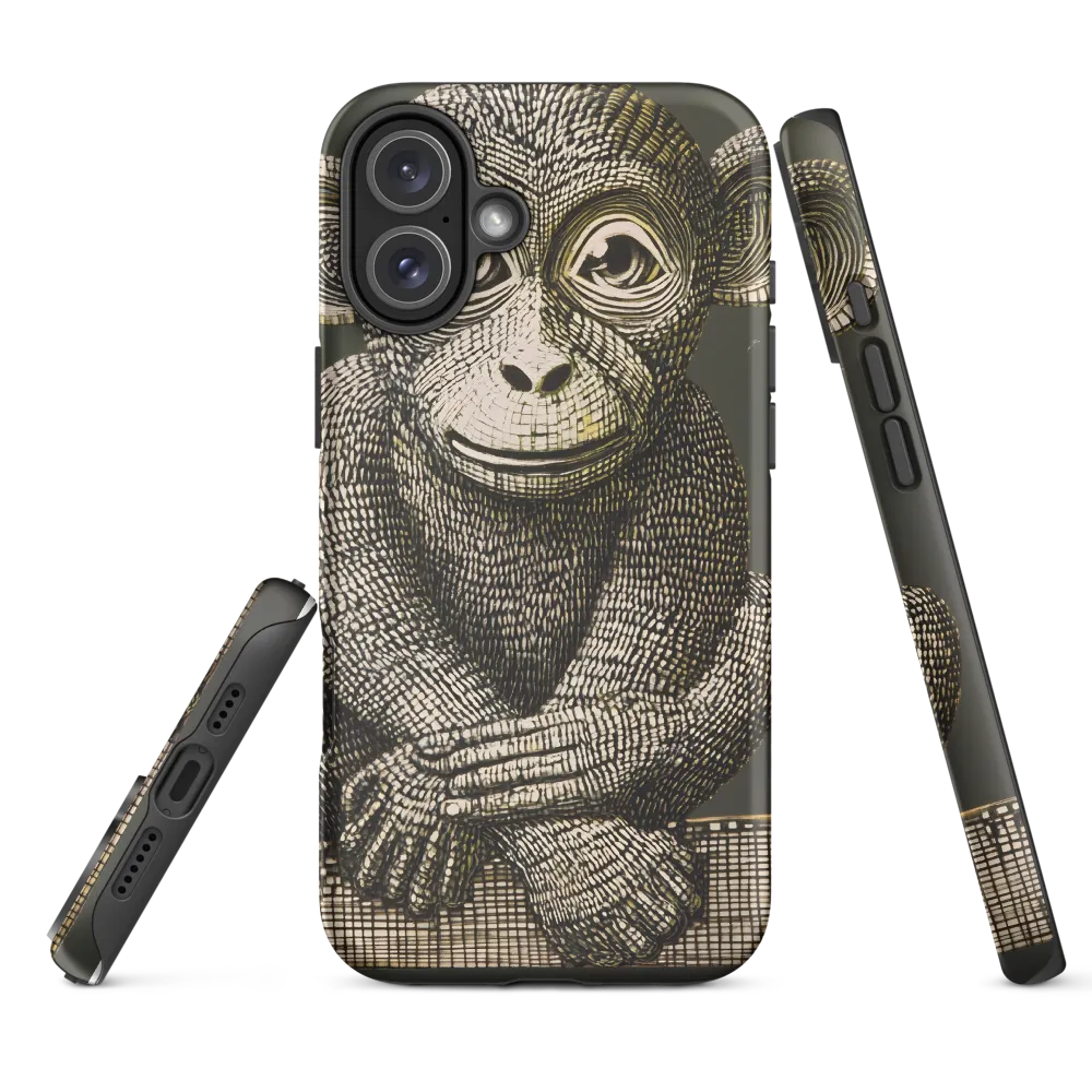 Intricate Primate Portrait