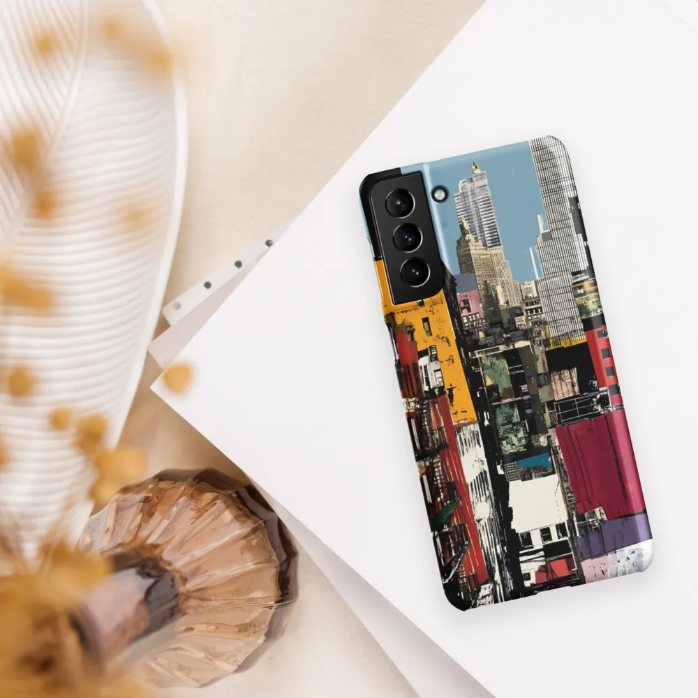 Urban Collage: A Vivid Cityscape