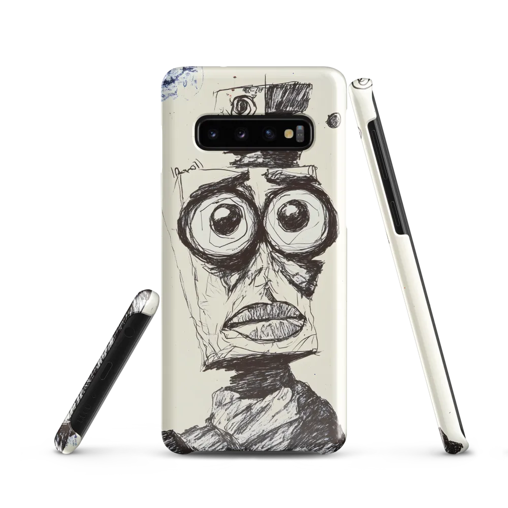 Abstract Surrealist Figure in Cubism