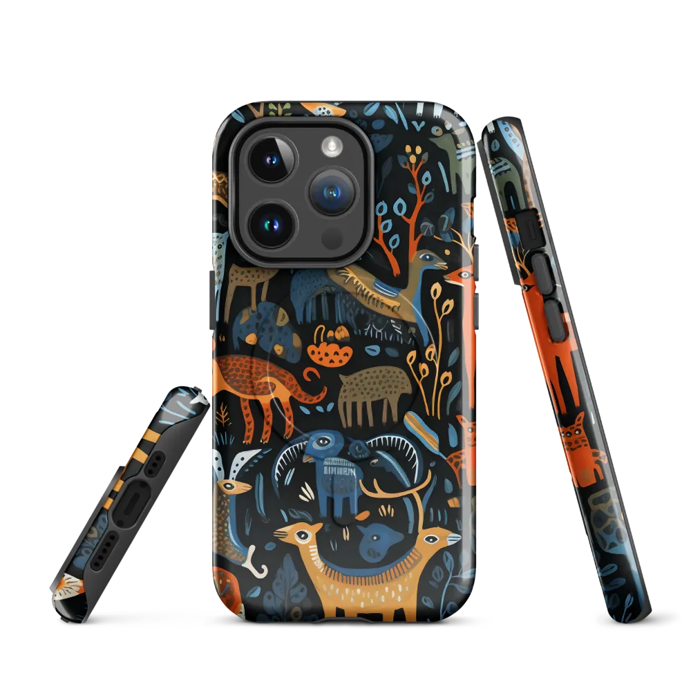 Whimsy in the Wild | Phone Case |  14 Pro | MagSafe® Tough Case | Glossy