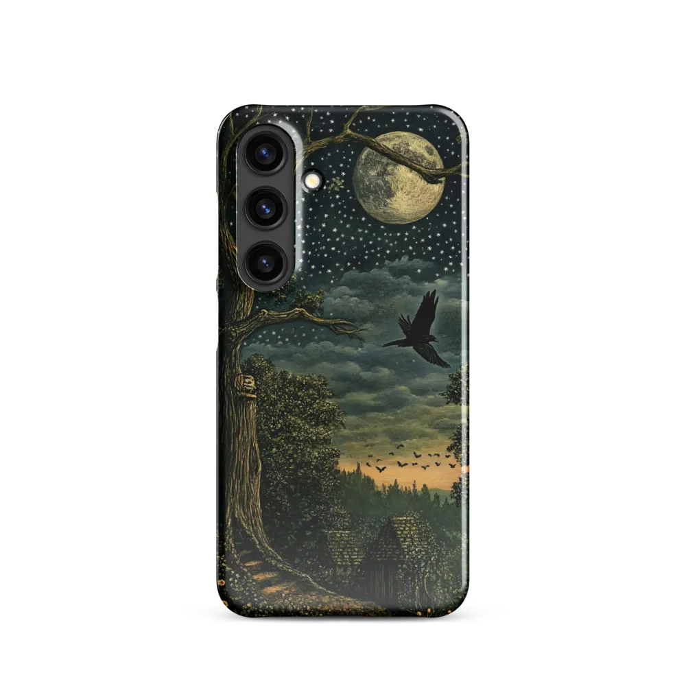 Mystical Nightscape Under the Full Moon
