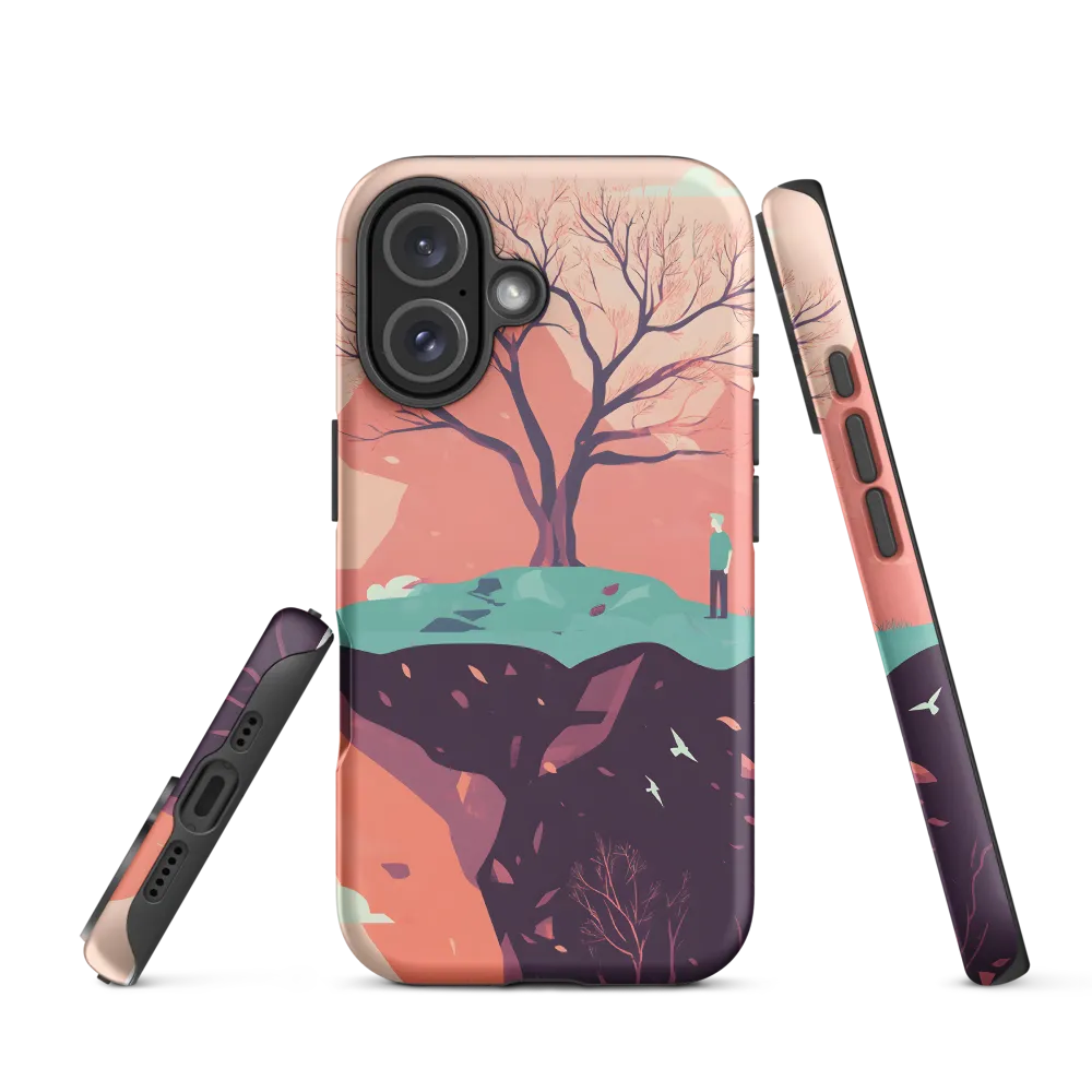 Contemplating Solitude | Phone Case |  16 | Tough Case | Matte