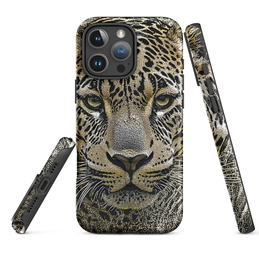 The Majestic Gaze: Portrait of a Leopard