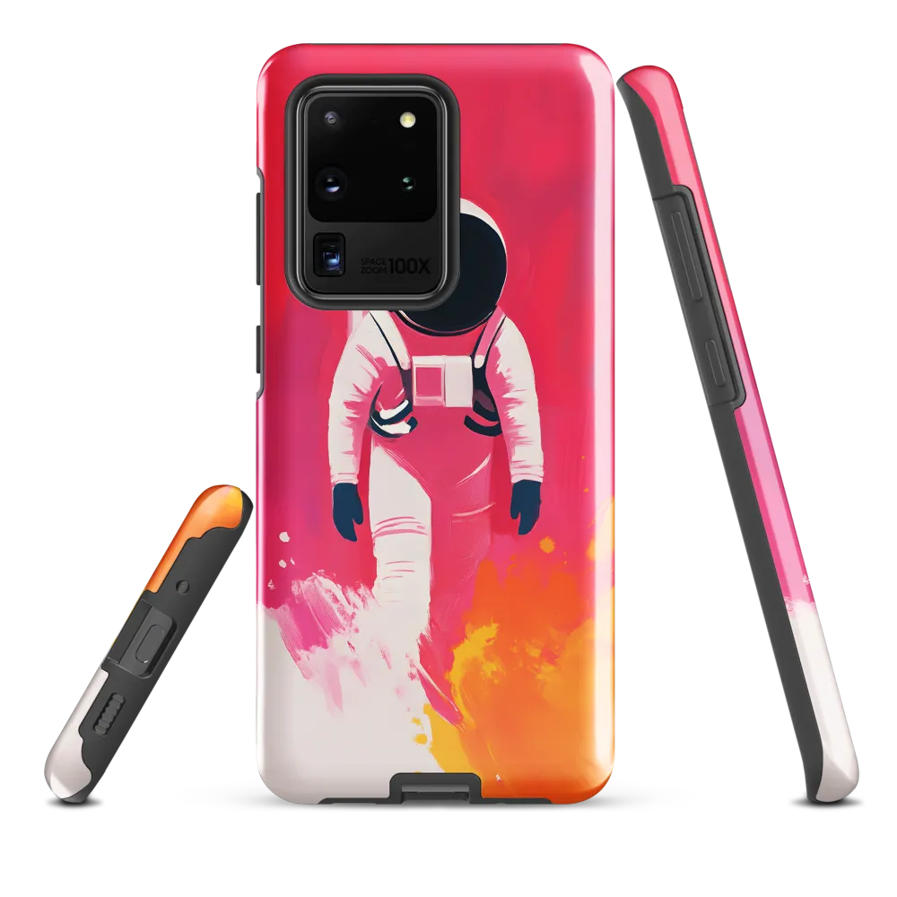Magenta Walk — Astronaut Study