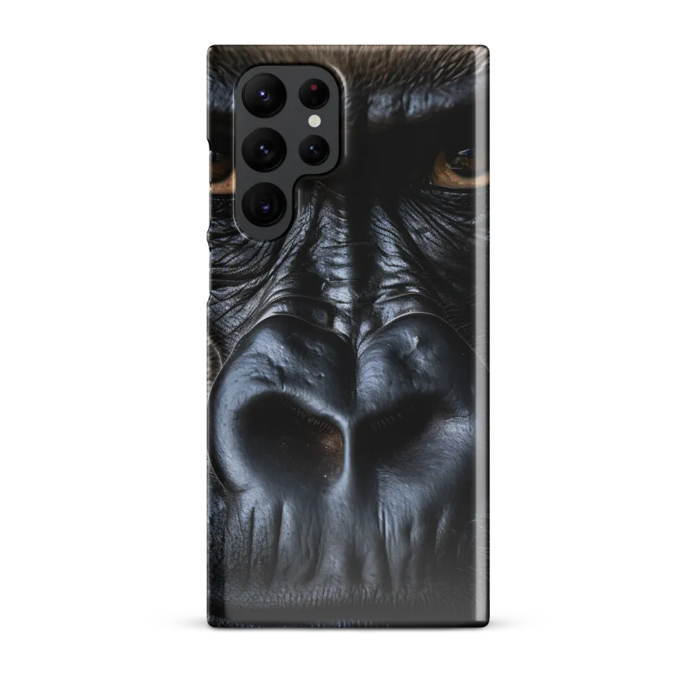 Gaze of the Wild: A Gorilla's Portrait