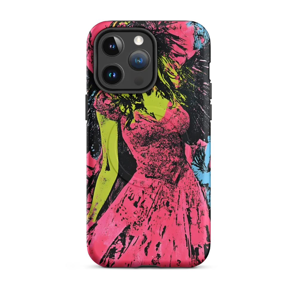 Mystical Angel in Neon Dreams