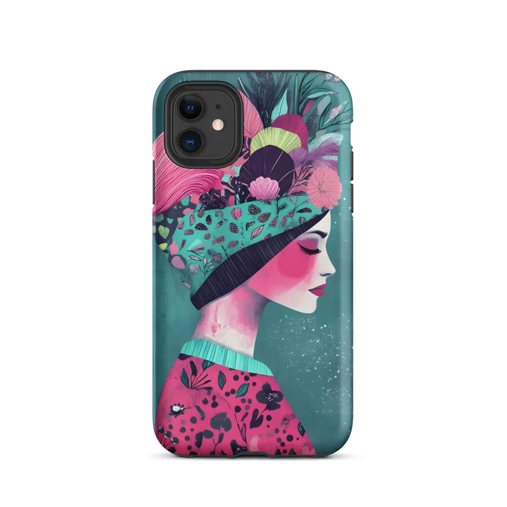 Whimsical Floral Portrait