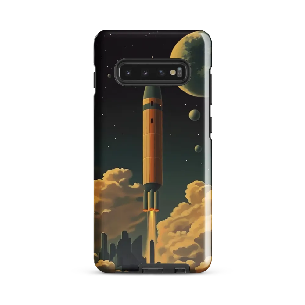 Journey Through the Cosmic Frontier | Phone Case |  S10 Plus | Tough Case | Glossy