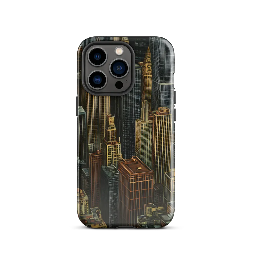 Urban Elegance: A Golden Cityscape
