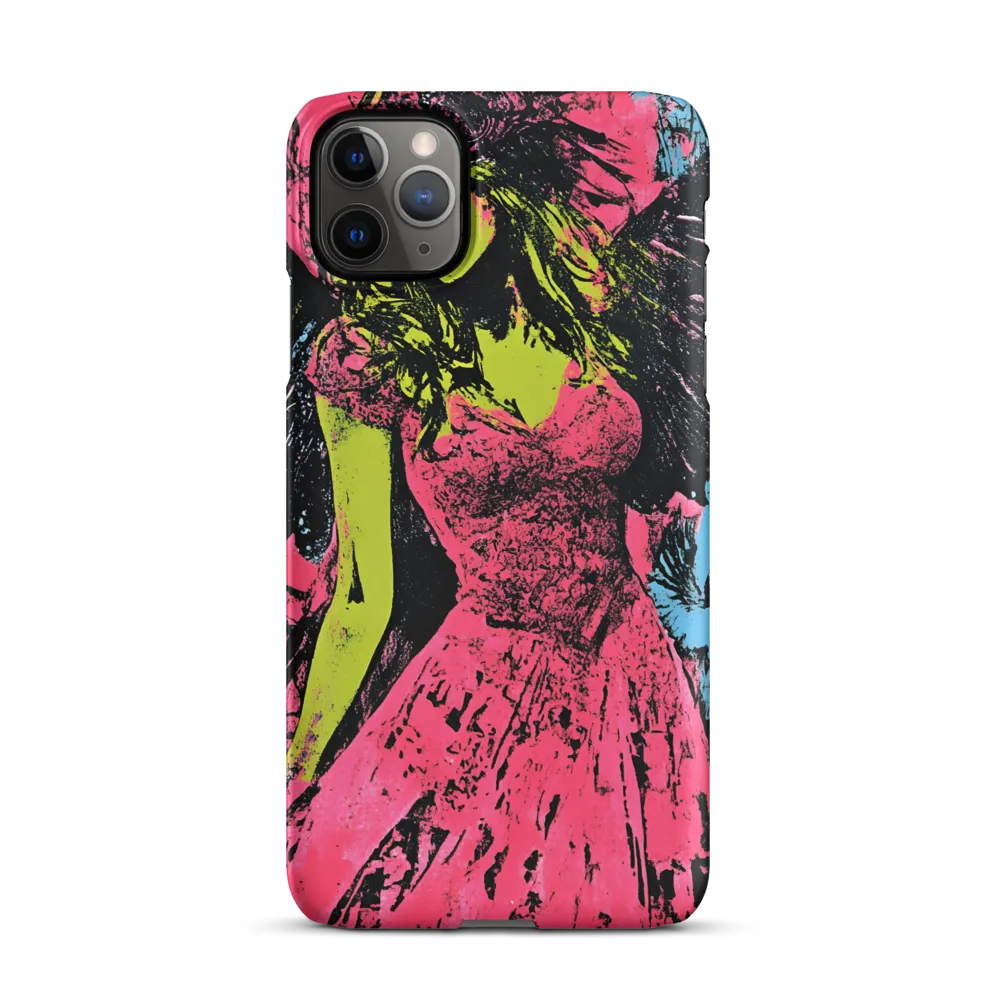 Mystical Angel in Neon Dreams