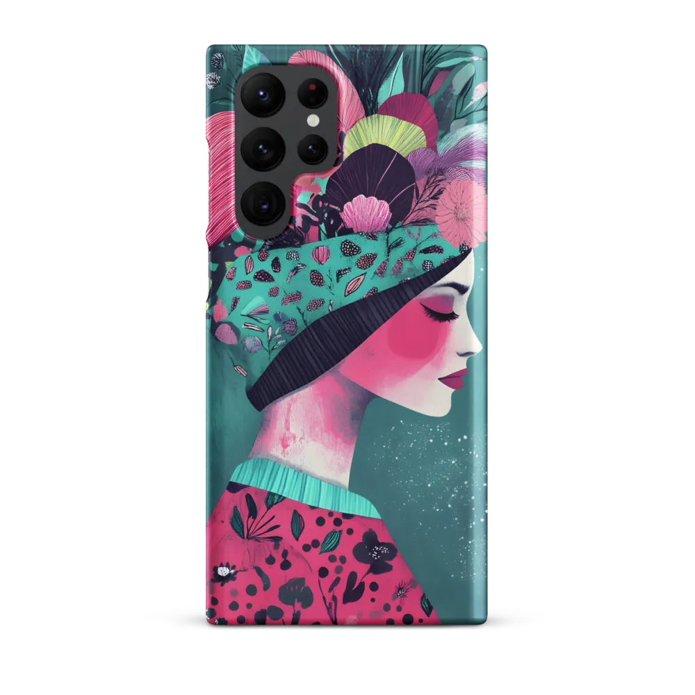 Whimsical Floral Portrait