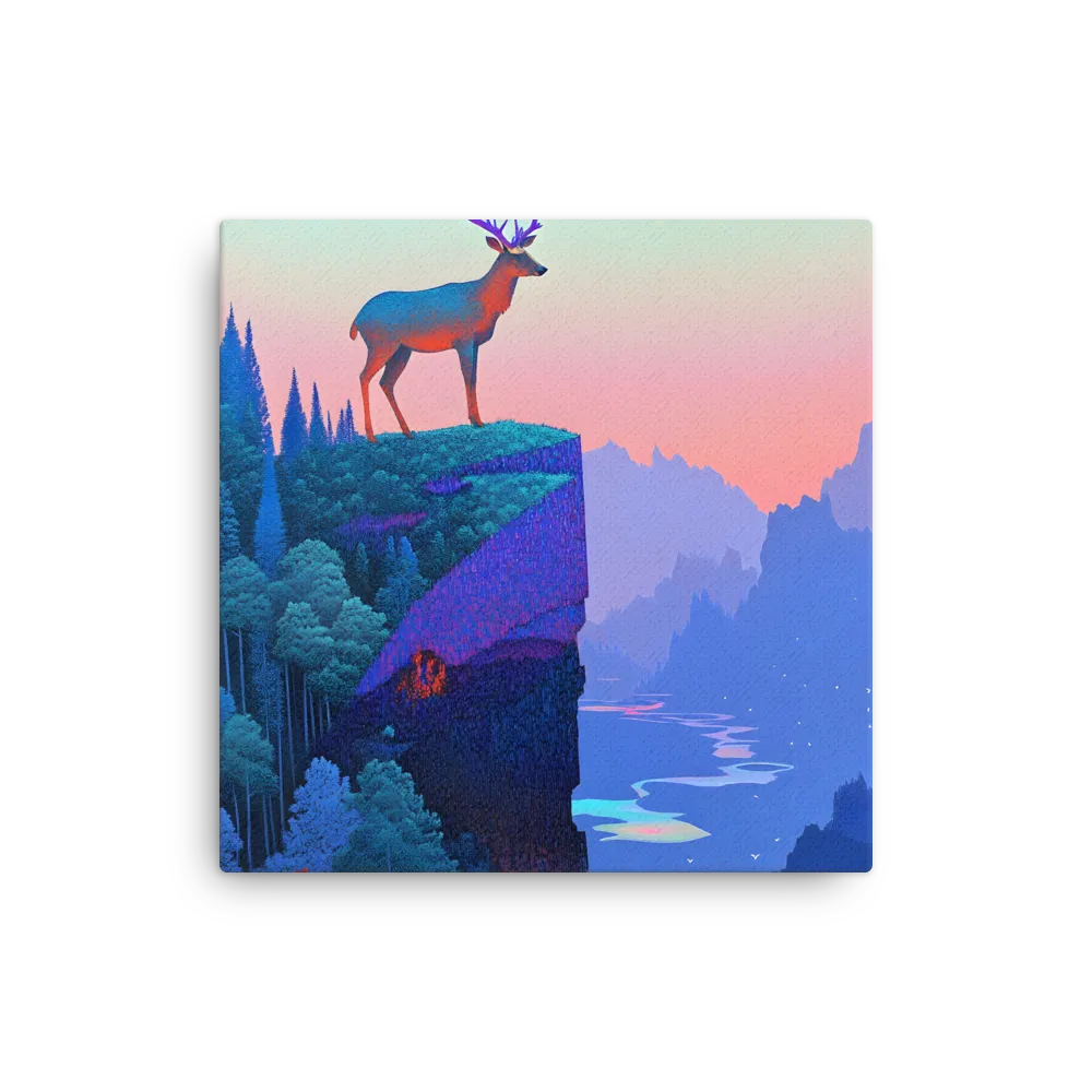 Majestic Refuge | Thin Canvas | 16″×16″