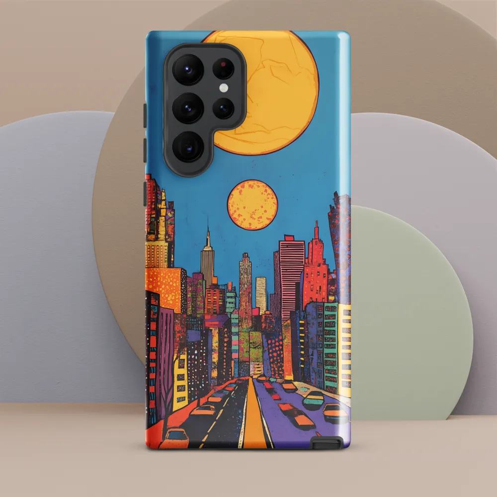 Urban Vibrance: A Pop Art Cityscape