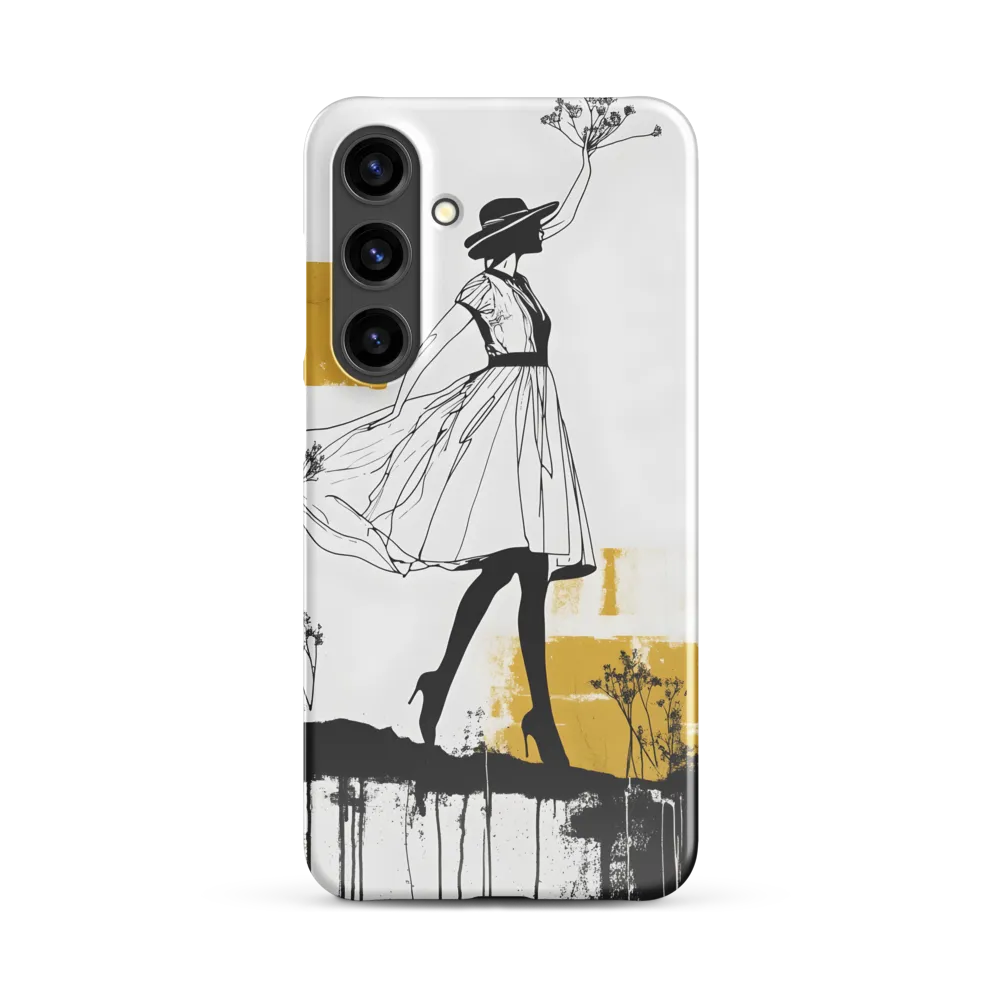 Whispers of Elegance | Phone Case |  S24 Plus | Snap Case | Glossy
