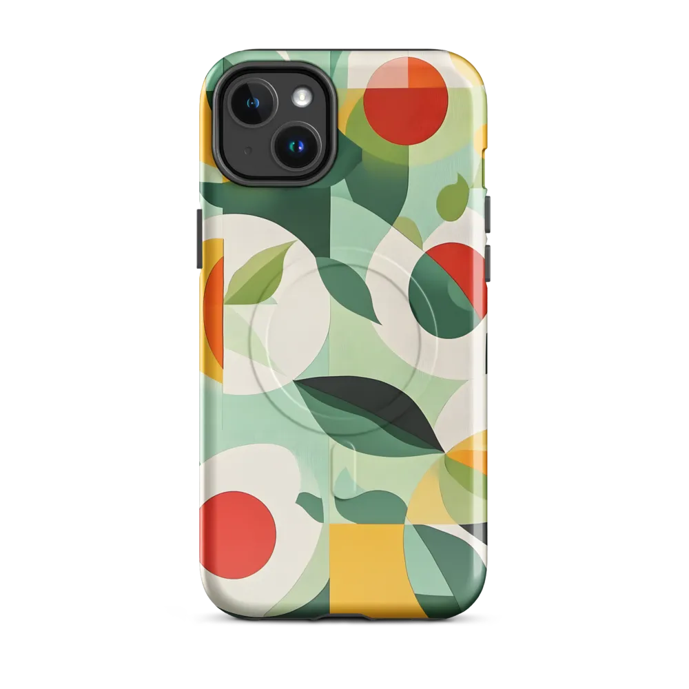 Harmony in Shapes: A Playful Abstract Design