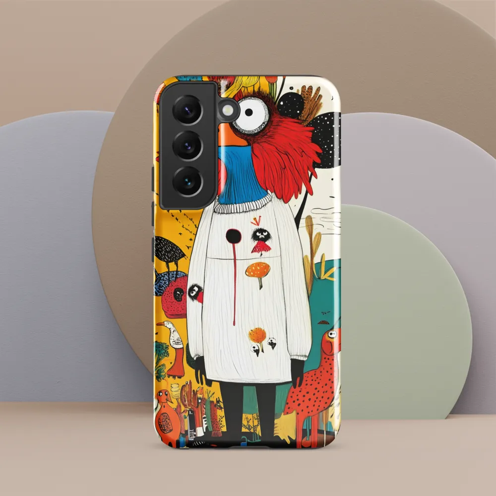 Whimsical Bird's Embrace