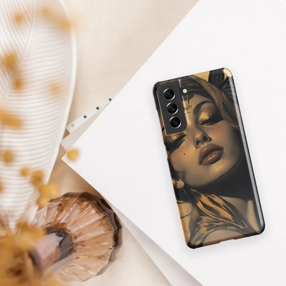 Enigmatic Beauty | Phone Case |  S21 | Snap Case | Glossy