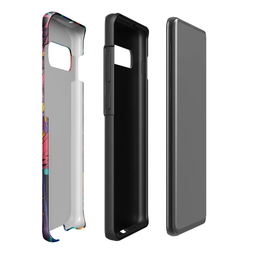 Aerial Dreamscape: The Pulse of Urban Life | Phone Case |  S10 Plus | Tough Case | Glossy