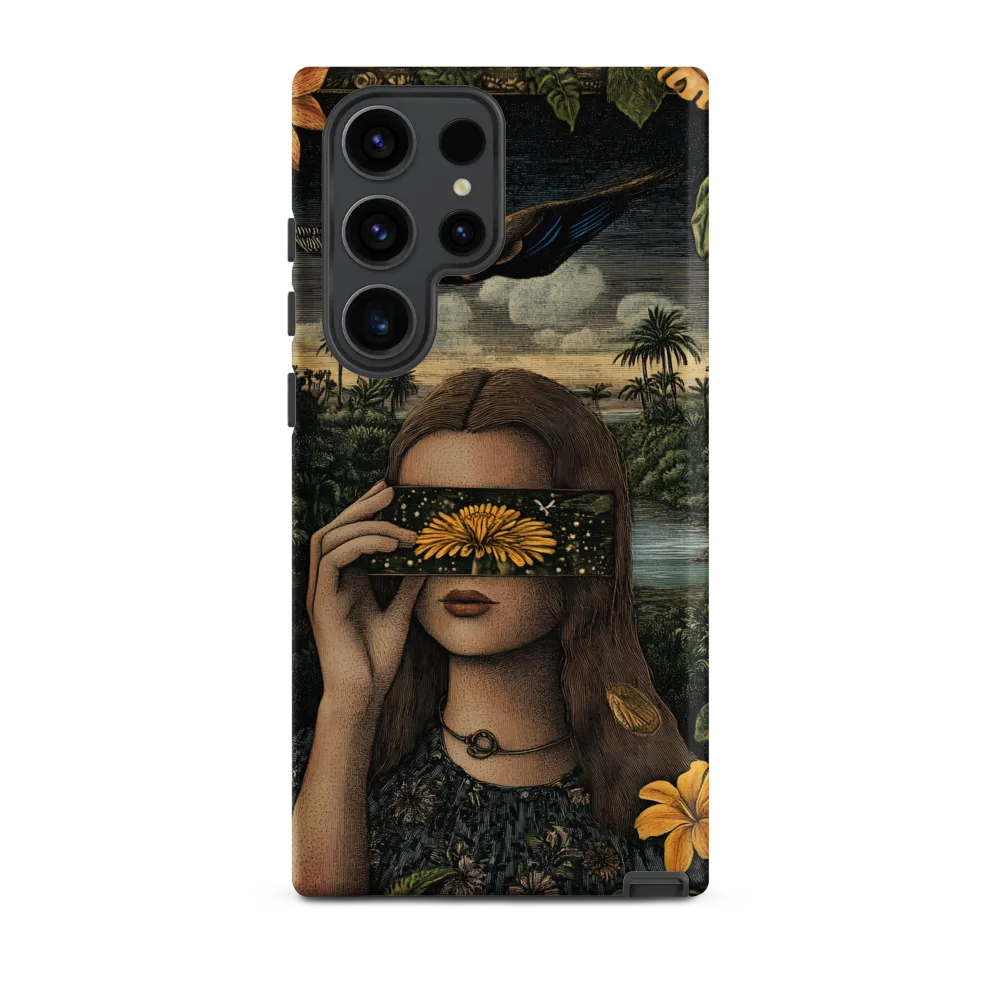 Veil of Nature: A Surreal Embrace