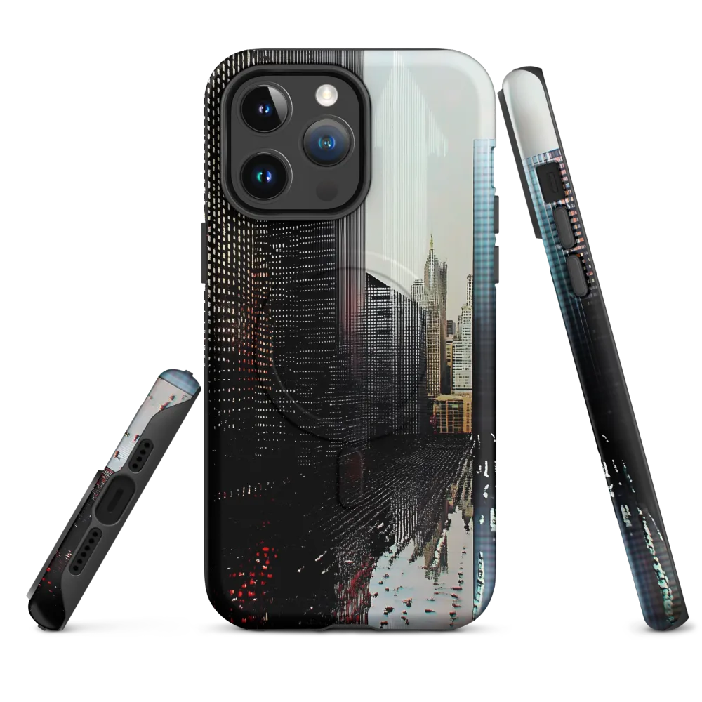 Reflections of Urban Abstraction | Phone Case |  14 Pro Max | MagSafe® Tough Case | Matte