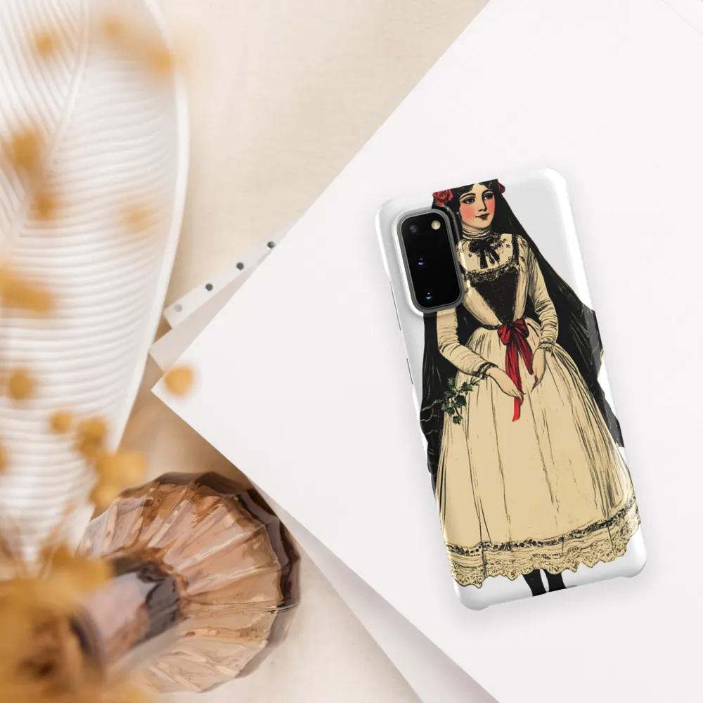 Elegance in Tradition: A Folk Portrait
