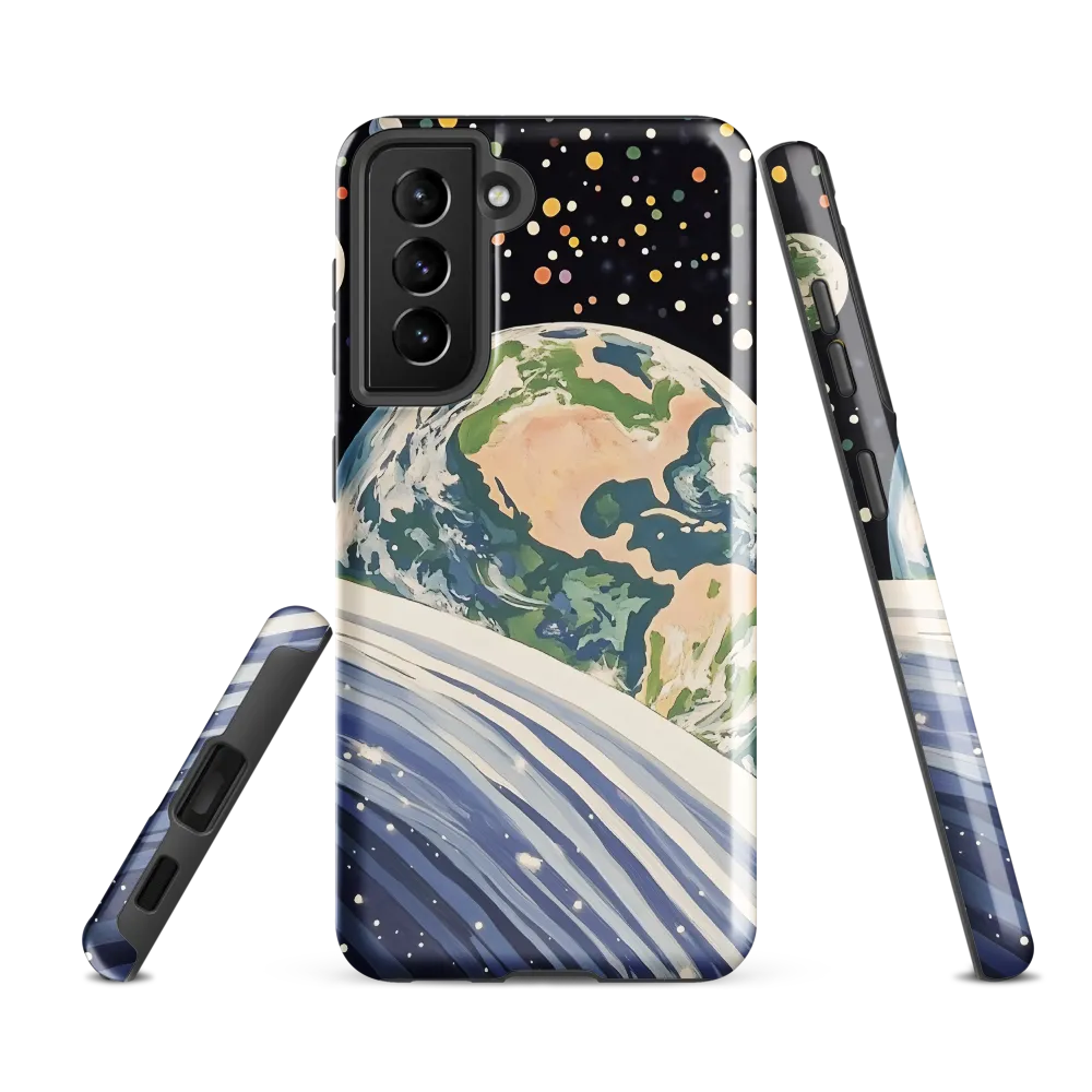 Celestial View: A Surreal Journey Through Space