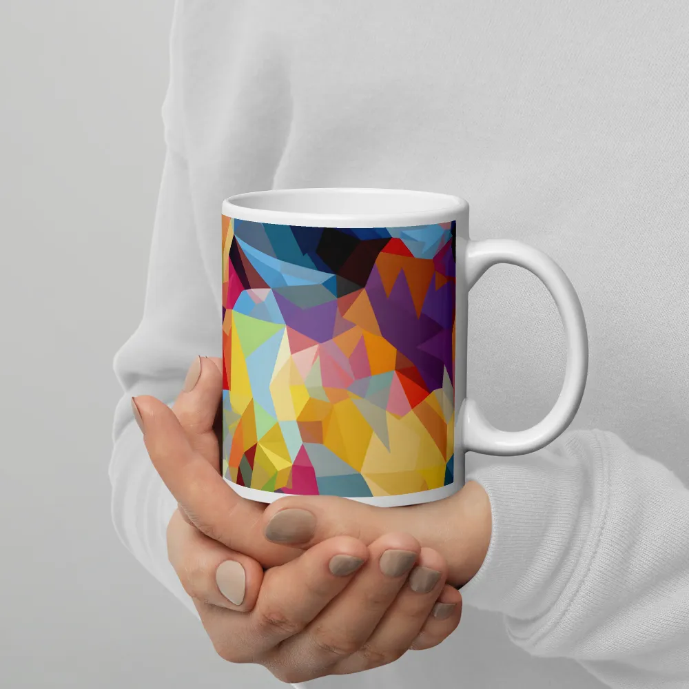 Playful Geometry: The Bear's Face | Mugs | Multiple Sizes & Colors