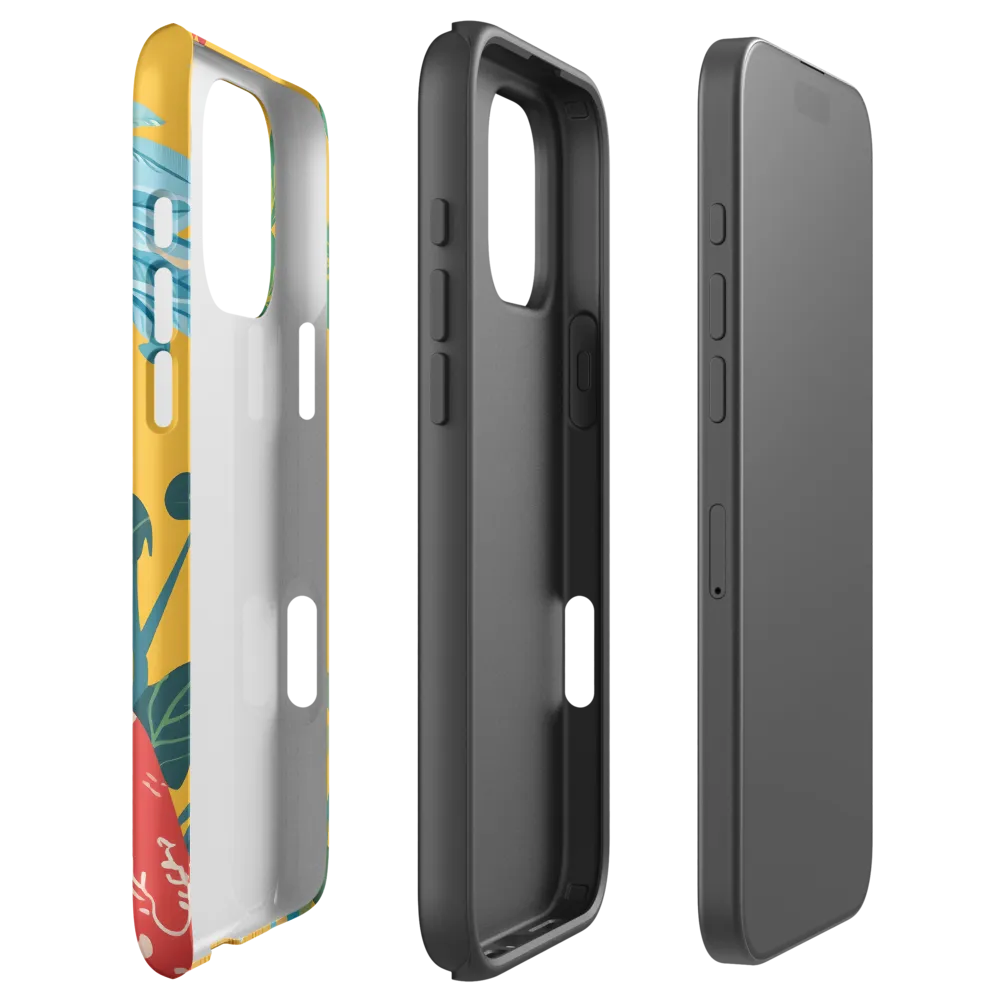 The Regal Parrot: A Celebration of Color | Phone Case |  16 Pro Max | Tough Case | Matte
