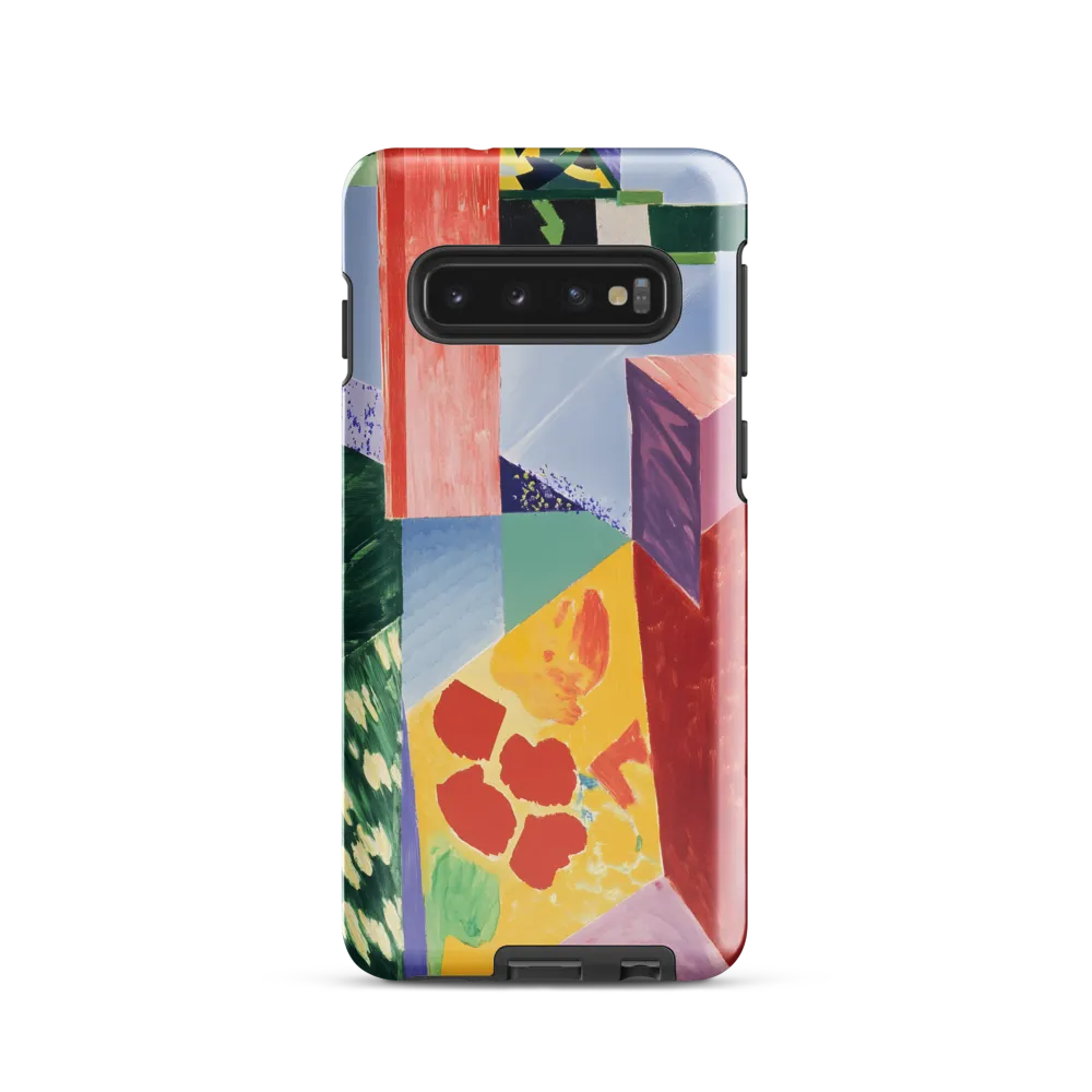 Interplay of Geometry and Color | Phone Case |  S10 | Tough Case | Glossy